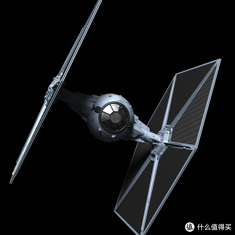 #本站首晒#黑色幽灵 — 乐高 星球大战UCS 75095 钛战机 TIE Fighter 评测