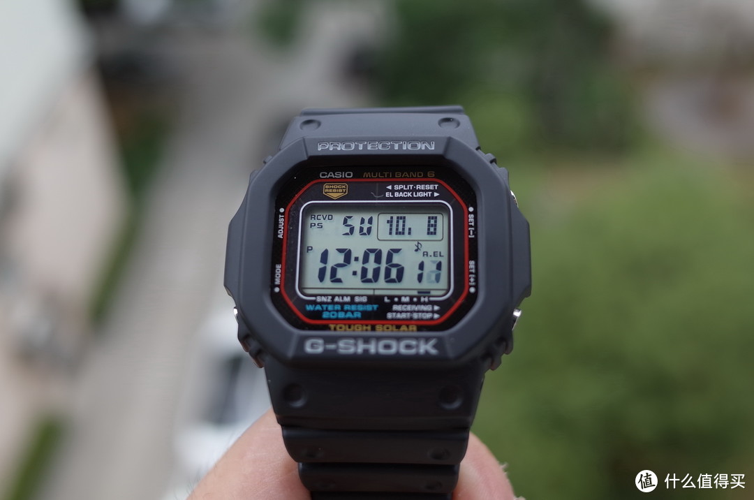 CASIO 卡西欧 GW-M5610-1 太阳能六局电波表 开箱