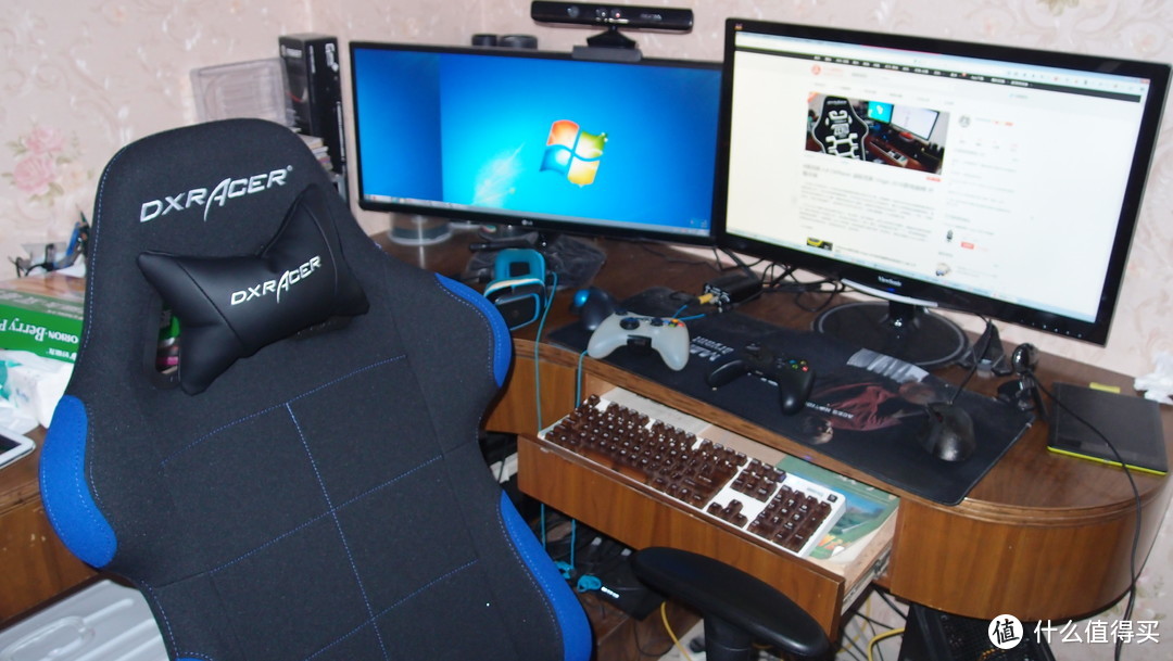 #本站首晒# DXRacer 迪锐克斯 F01 开箱及评测