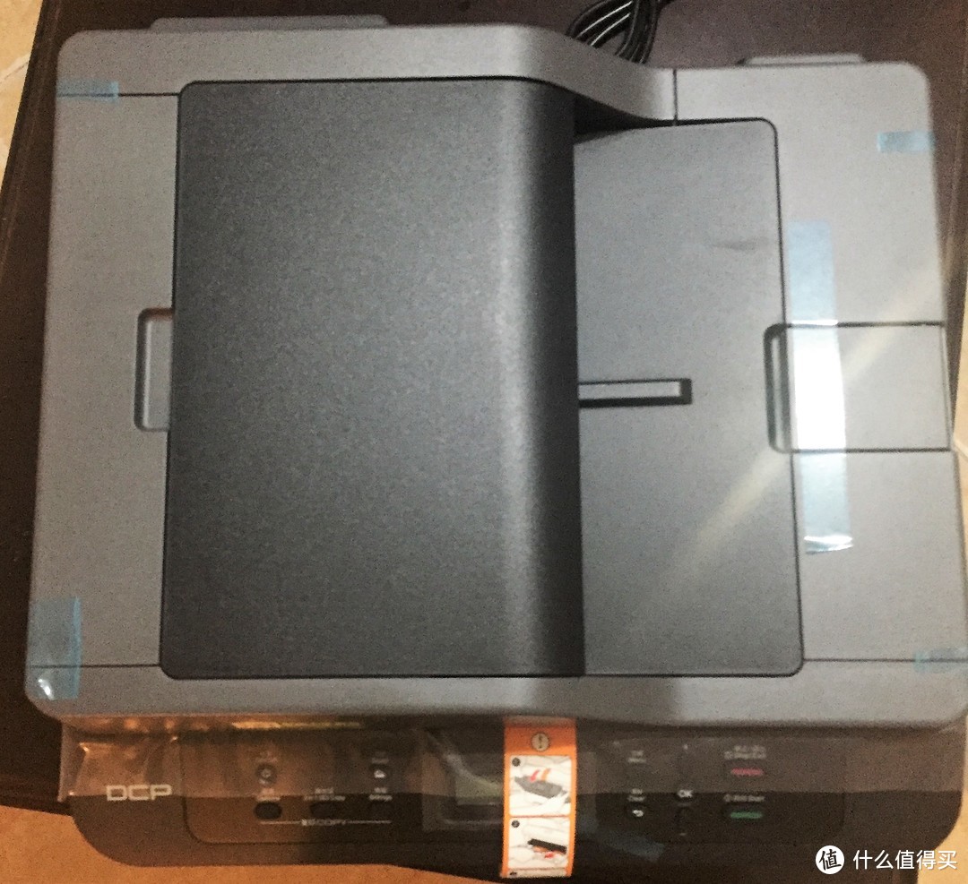 价格实惠、家用全能—brother 兄弟 DCP-7180DN 黑白激光多功能一体打印机 开箱