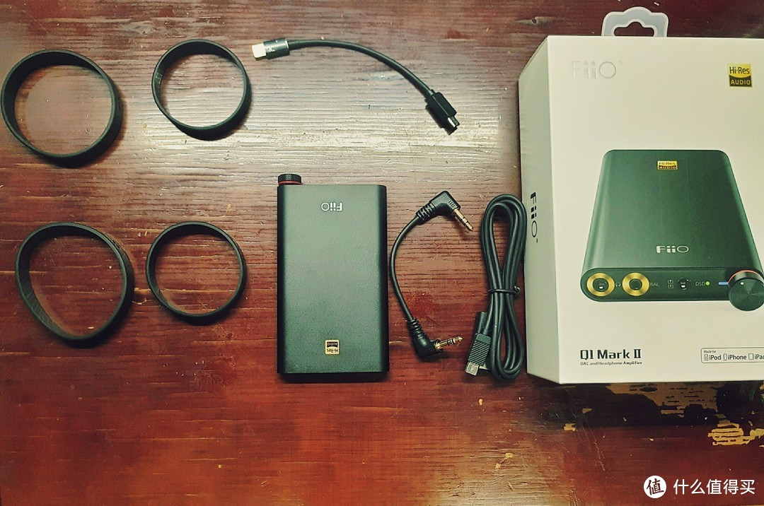 #原创新人# 不务正业的开箱—FiiO 飞傲 Q1 mark ii 苹果解码耳放 开箱