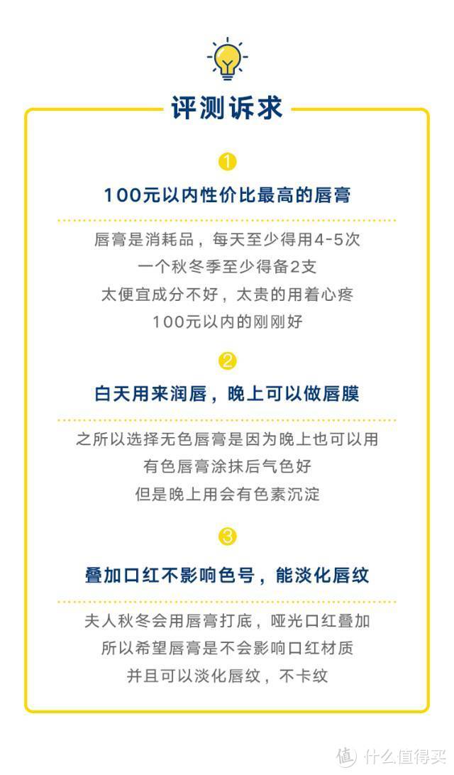 100块以内最值得买的护唇膏，我们亲测了10支帮你找到了好用又便宜的那一支