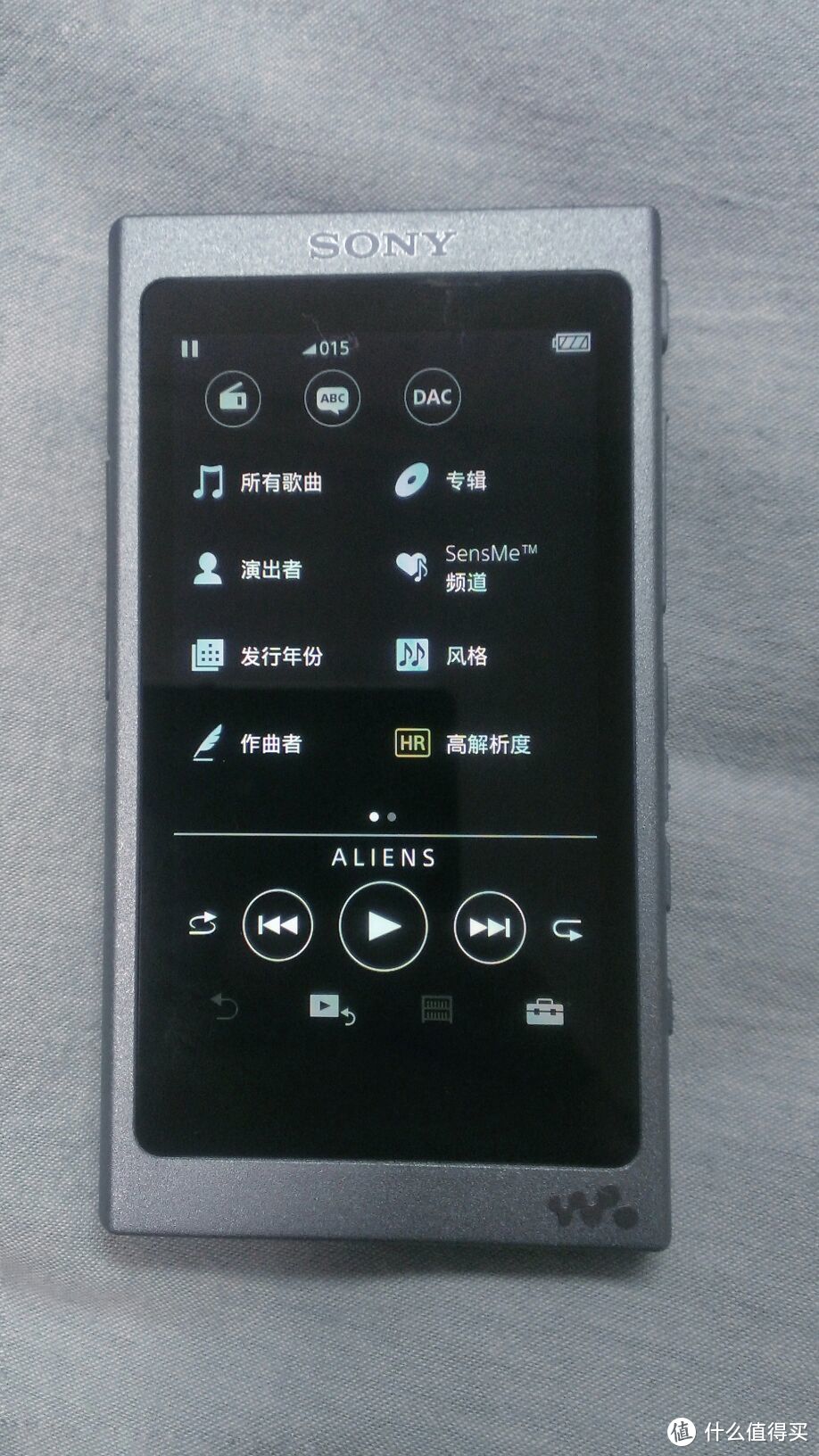 #原创新人# 大法新入门砖：SONY 索尼 Walkman A45HN 随身播放器 门外汉的新手评测