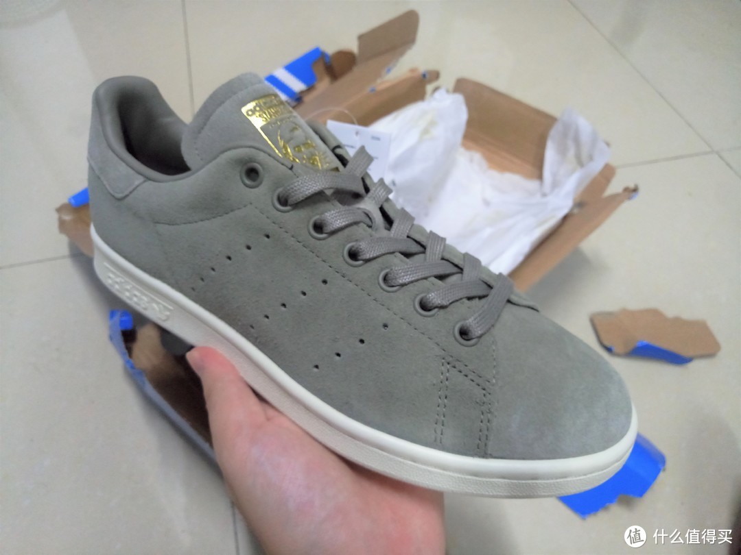 #原创新人# 我也是有Stan Smith的人啦！从ASOS购入Adidas 阿迪达斯 Original Stan Smith 鞋 经历