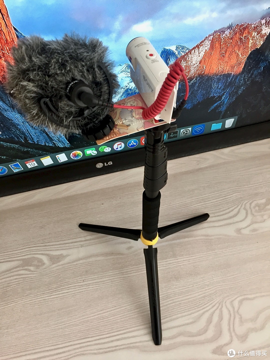 我的毛绒玩具 RODE VideoMicro 单反麦克风