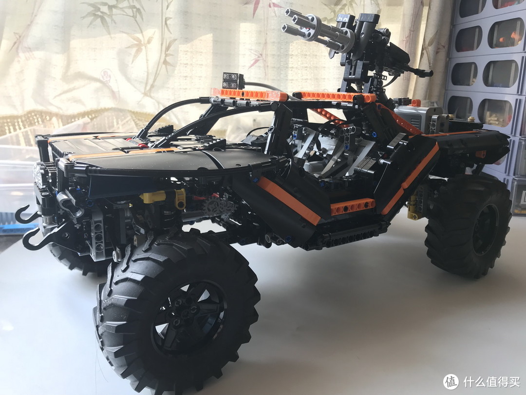 遥控乐高拼拼乐—LEGO 乐高 MOC-9017 光晕疣猪(Warthog)