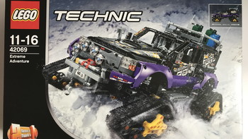 乐高 Techinc 科技系列 42069 极限雪地探险车外观展示(履带|发动机|绞盘|排气管|座椅)