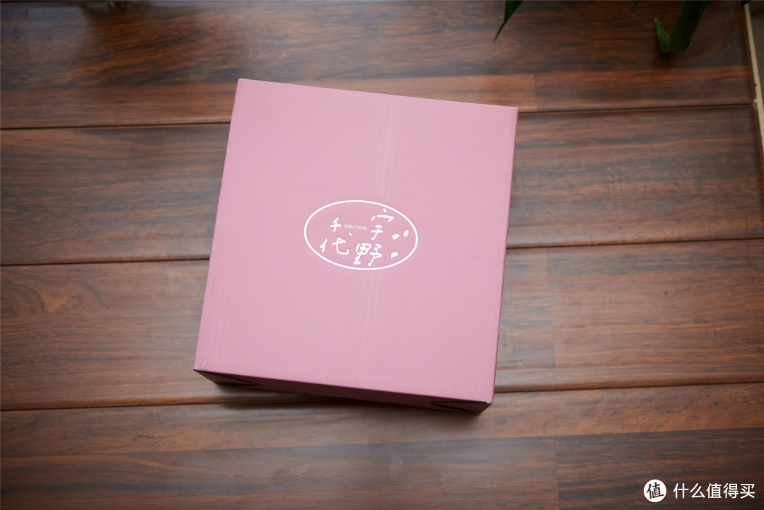 千年美浓 — 日本AITO樱吹雪系列美浓烧餐盘5件套 竹笼礼盒装 开箱