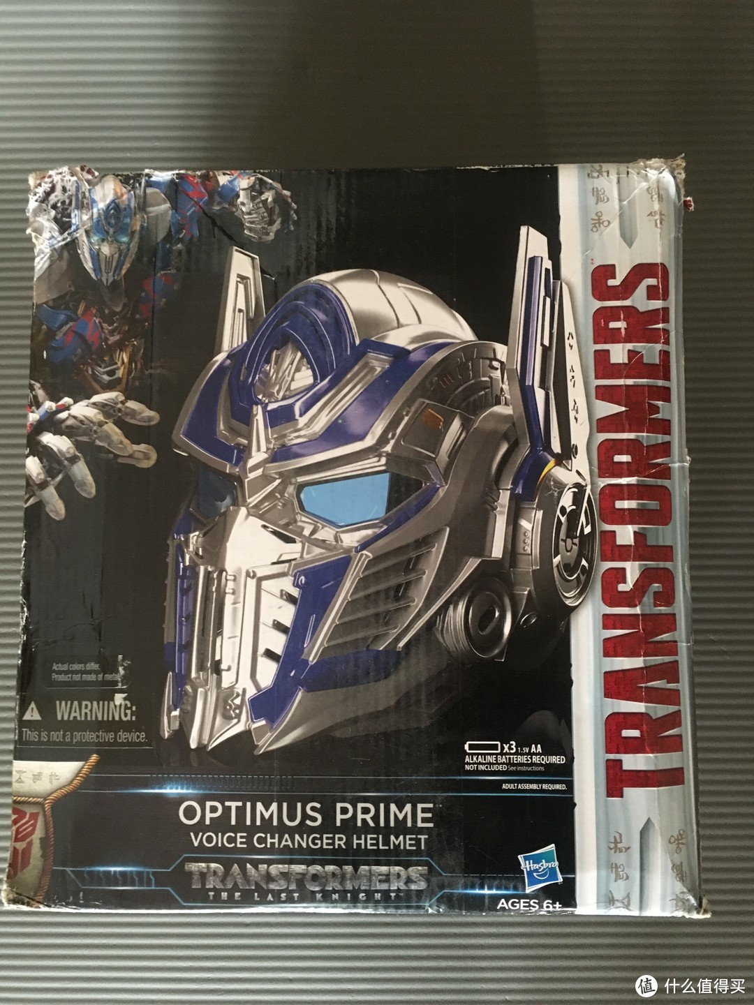 #本站首晒#I am Optimus Prime！大哥附体 ——可变声擎天柱头盔