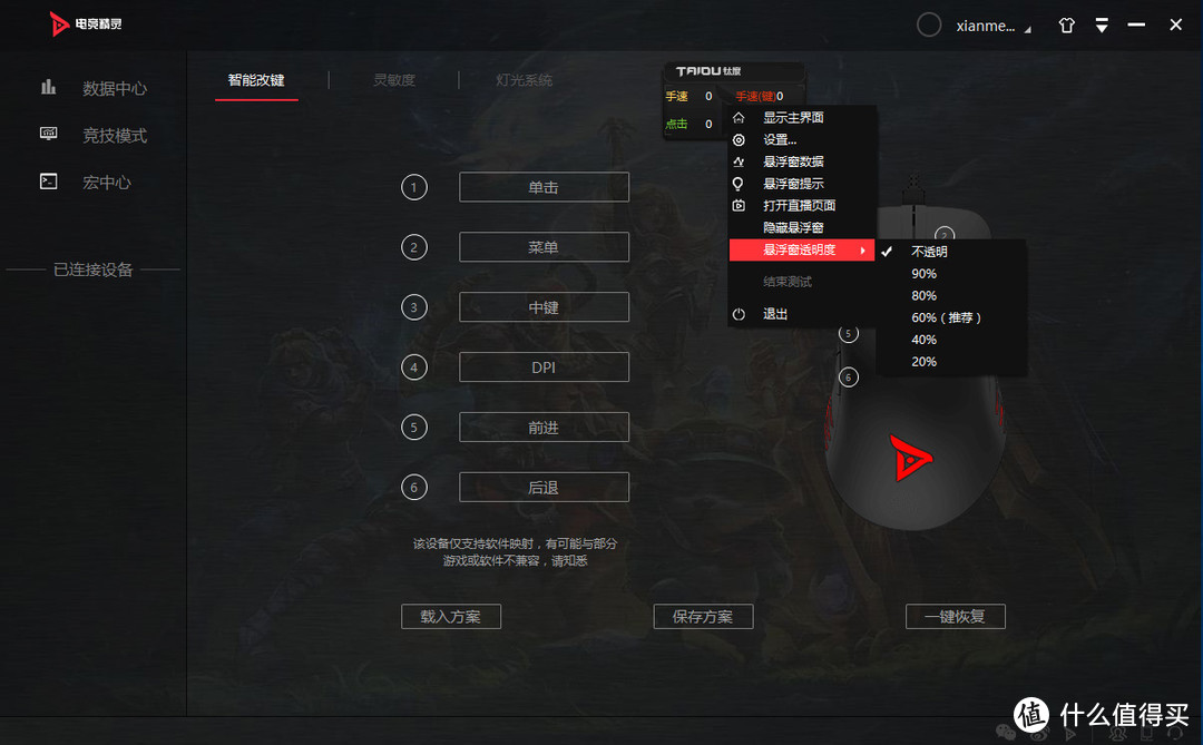 为吃鸡而买可换微动的Taidu 钛度 TSG550 守望者电竞鼠标 开箱