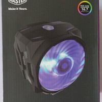 酷冷至尊T610P RGB CPU散热器外观展示(尺寸|风扇|叶片|鳍片|底座)