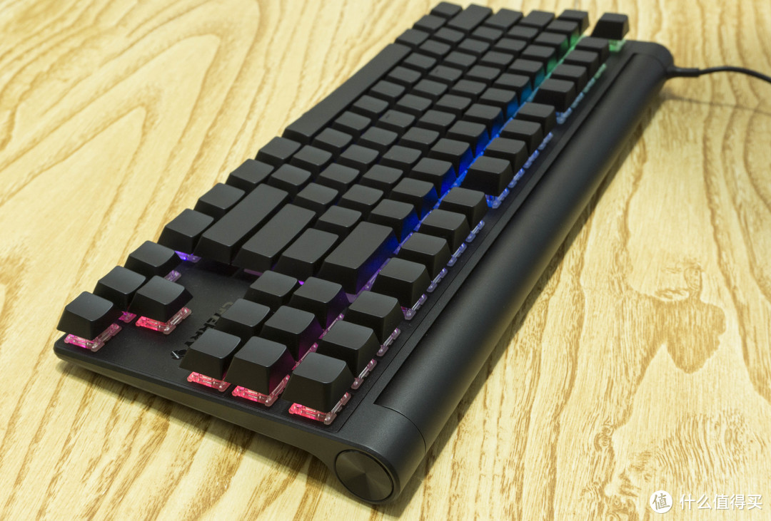 #本站首晒#致，最最最独特的你：CHERRY MX8.0 RGB机械键盘 黑色版