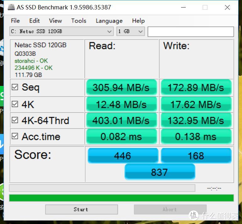 轻薄 笔记本电脑 升级SSD— Netac 朗科 120G M.2 固态硬盘