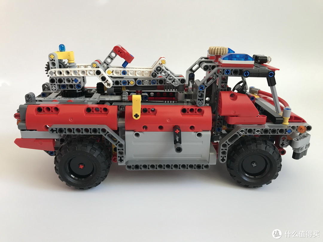 乐高还能这么拼： 复刻 LEGO 乐高 科技 42068 B模式 消防救援车