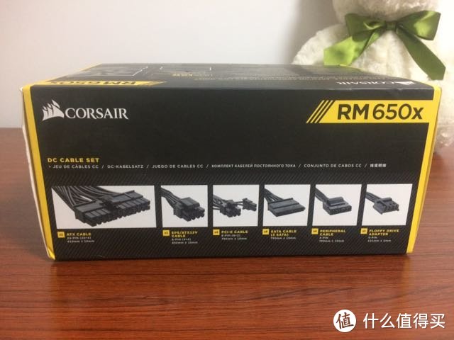 #原创新人#Corsair 美商海盗船 RM650x 电源 开箱