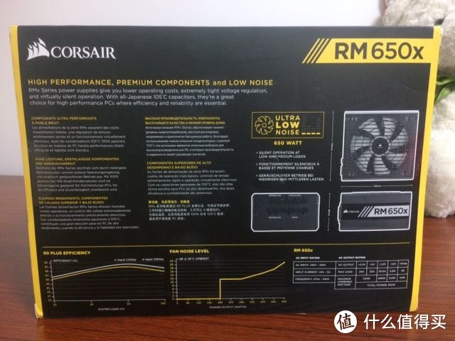 #原创新人#Corsair 美商海盗船 RM650x 电源 开箱