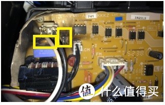 夏普KI-FX75误插220V电源后，拆机维修，更换器件图解