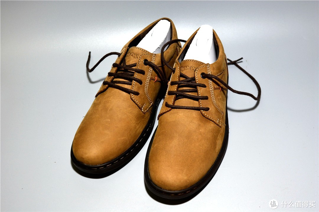 #热征#皮鞋#人生第一双暇步士 — HUSH puppies 男式 barnet hanston derbys皮鞋