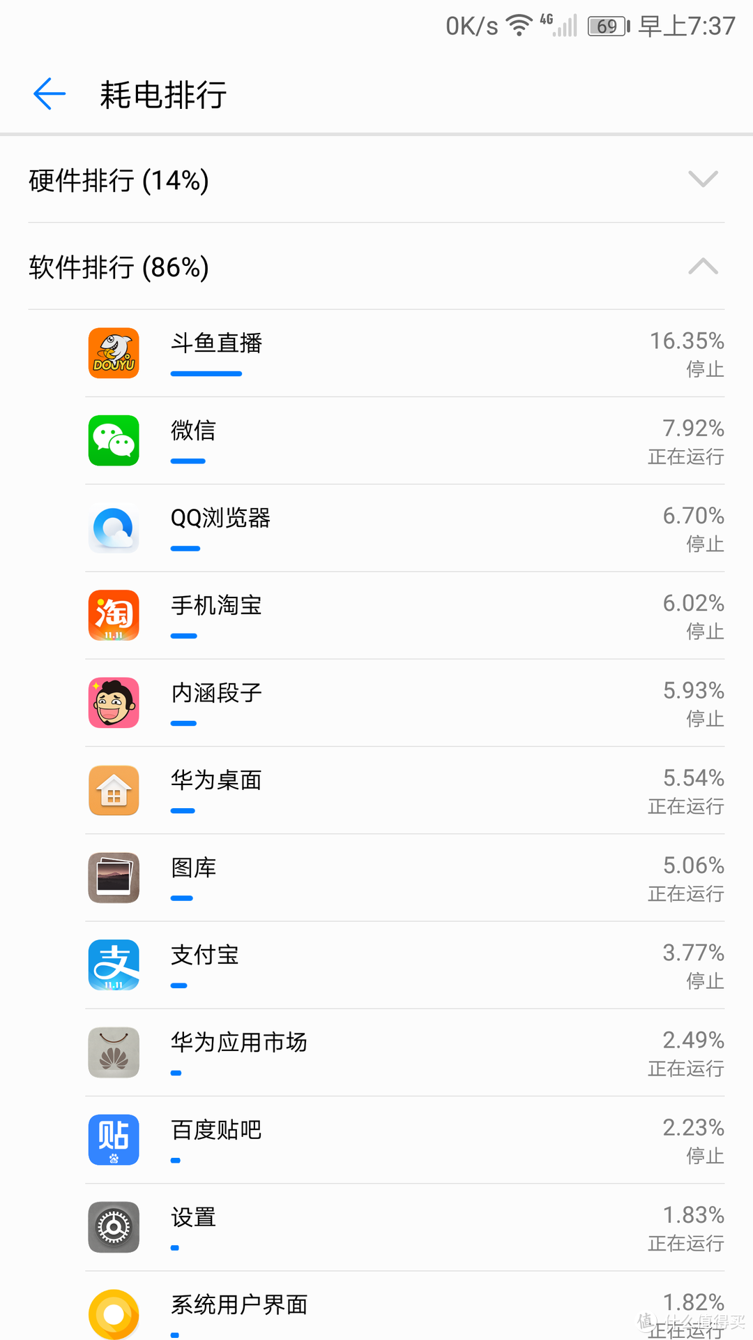 HUAWEI华为Mate 10 黑 4+64 开箱及简单测试