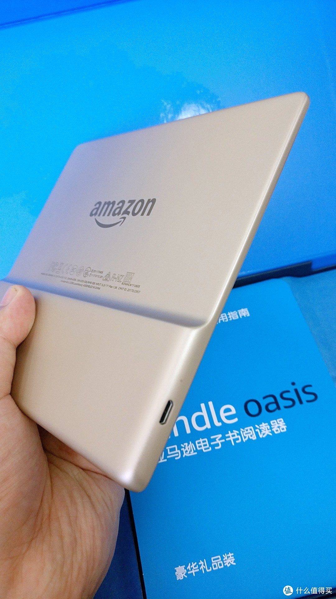 #本站首晒#新Kindle Oasis 伪开箱 既然你们没人发那我就发一个