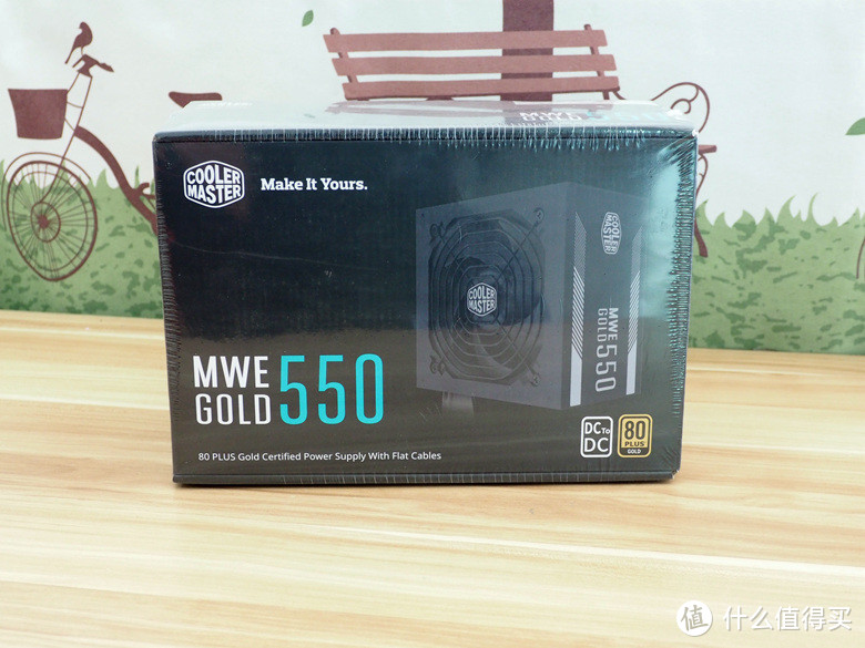 #本站首晒#Cooler Master 酷冷至尊 额定550W MWE550宽幅全桥游戏电源 开箱简晒