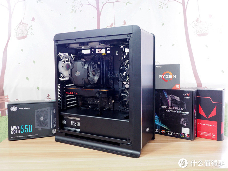 #本站首晒#Cooler Master 酷冷至尊 额定550W MWE550宽幅全桥游戏电源 开箱简晒