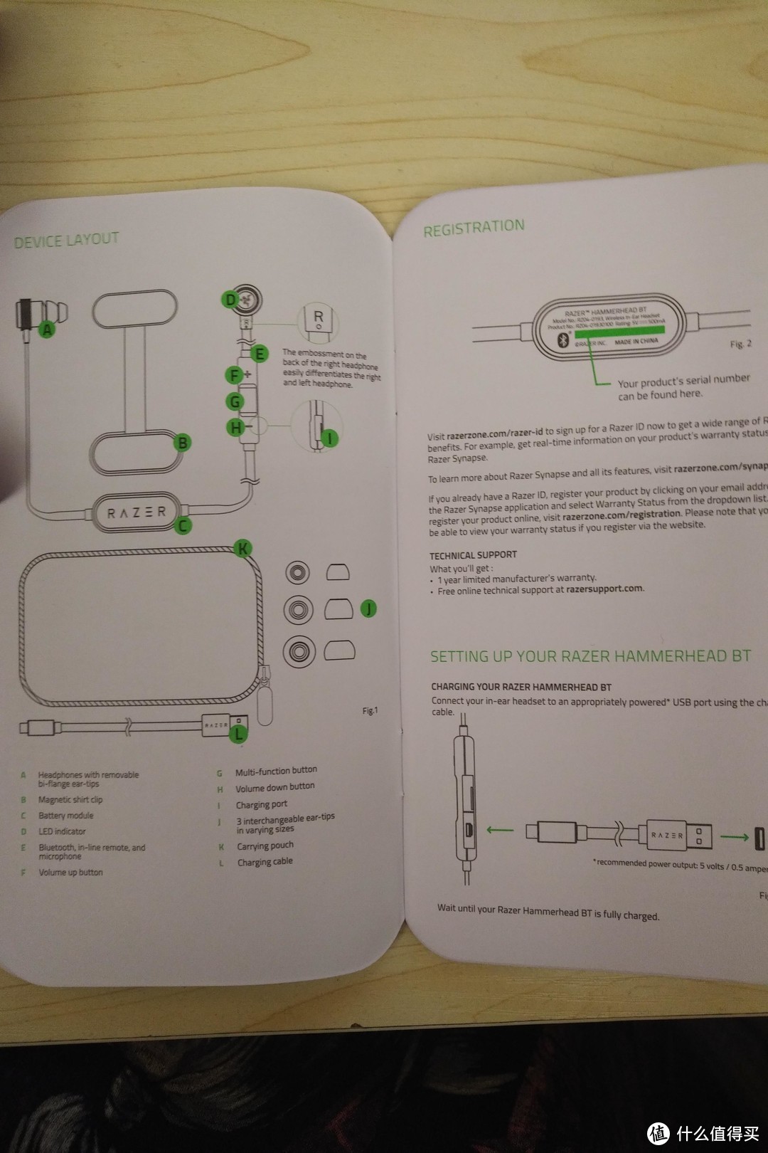 Razer雷蛇 战锤狂鲨BT蓝牙无线耳机