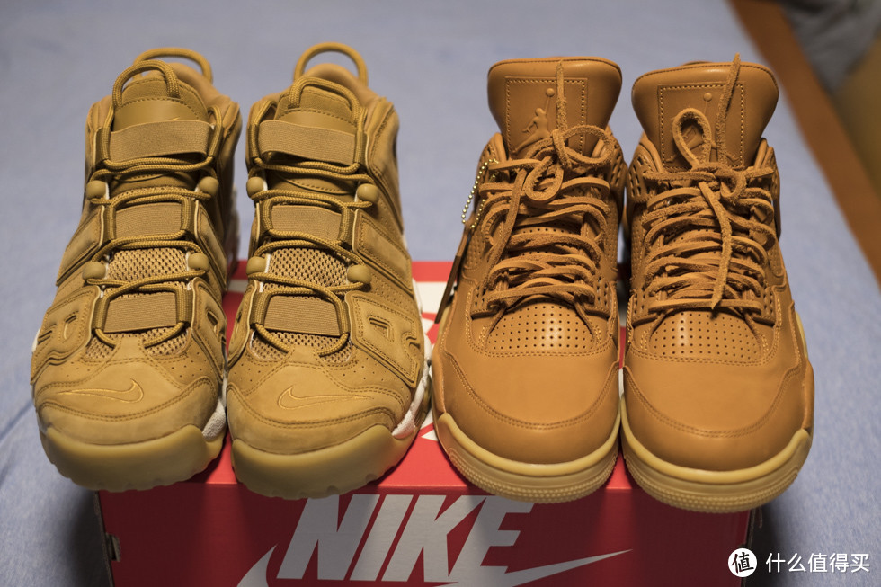 初中篮球时光的信仰充值—Nike 耐克 Air More Uptempo '96 Premium'Wheat Pack'休闲鞋 开箱