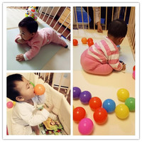 帕克伦 4 段折叠 PU爬行垫使用感受(优点|缺点|材质|防滑性)