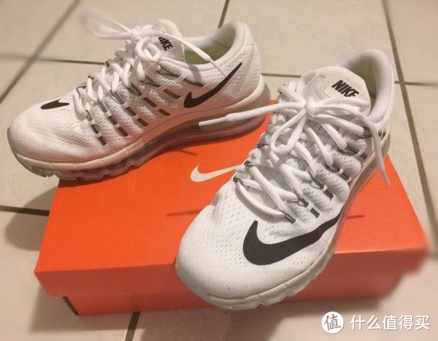 Nike 耐克 Air Max 2016 全掌气垫 跑鞋 白色 开箱