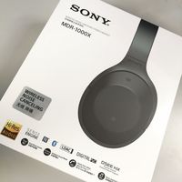 索尼 MDR-1000X 耳机外观展示(包装|收纳盒)