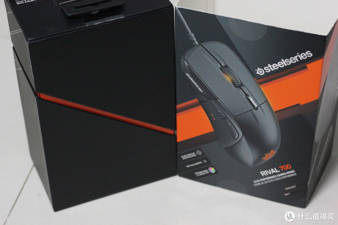 钢厂头牌，SteelSeries赛睿Rival700 电竞鼠标开箱