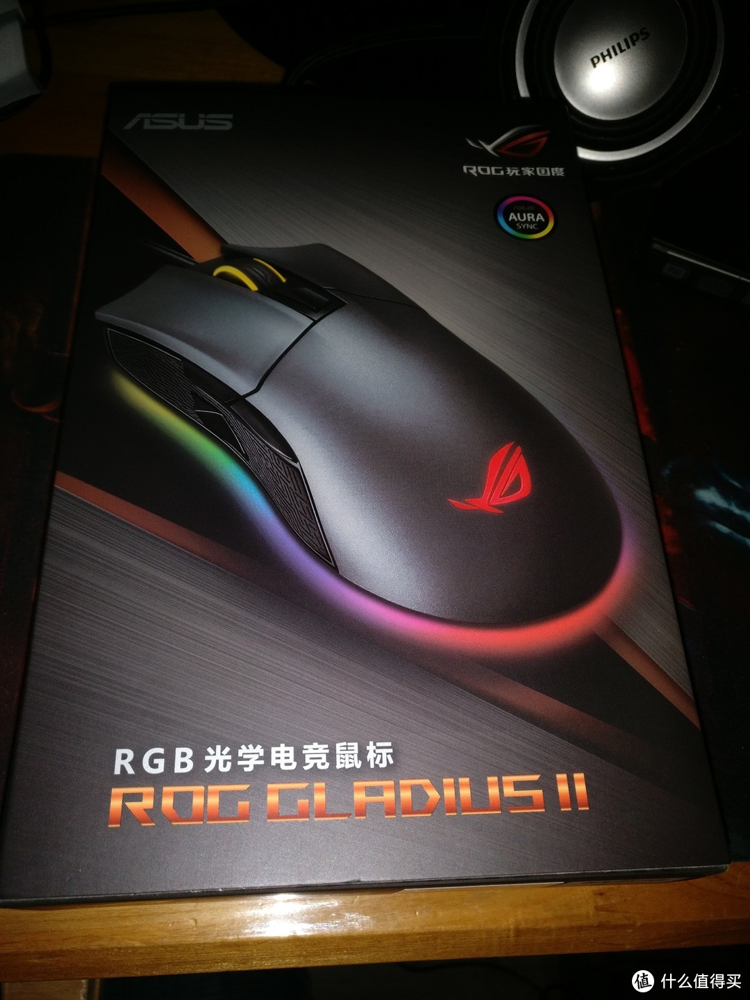 #原创新人# ASUS 华硕 ROG P502 鼠标 开箱