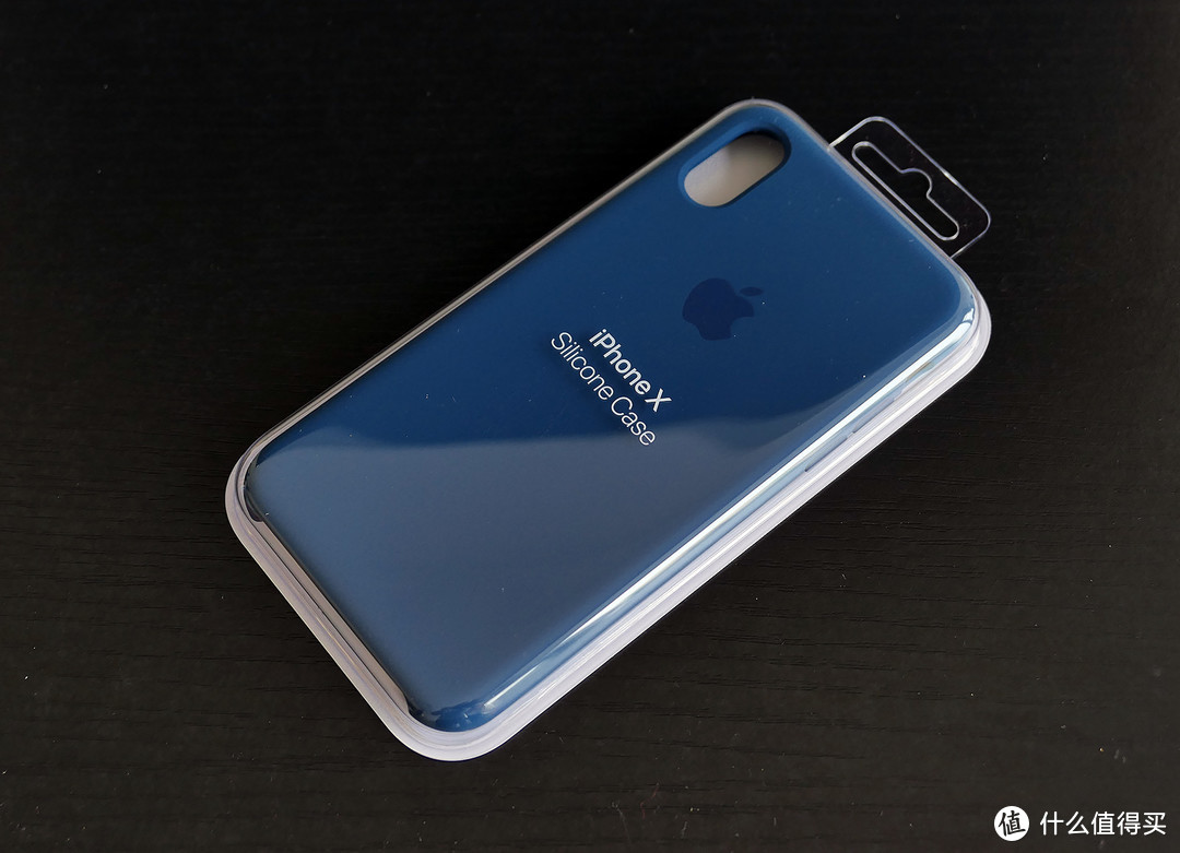 Apple 苹果 IPhone X 官方钴蓝色硅胶手机壳 开箱及评测，超多图片超详细评测