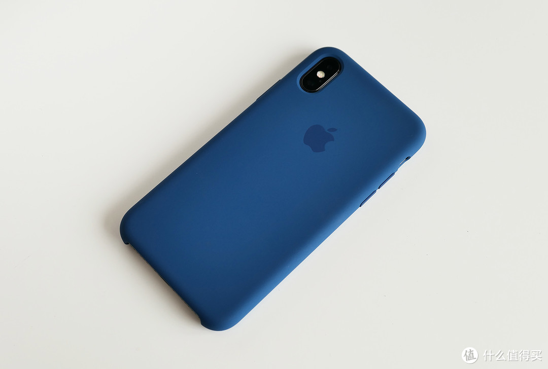 Apple 苹果 IPhone X 官方钴蓝色硅胶手机壳 开箱及评测，超多图片超详细评测