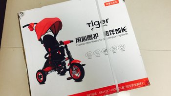 小虎子 t300 3合1儿童脚踏车开箱总结(包装|坐垫|说明书)