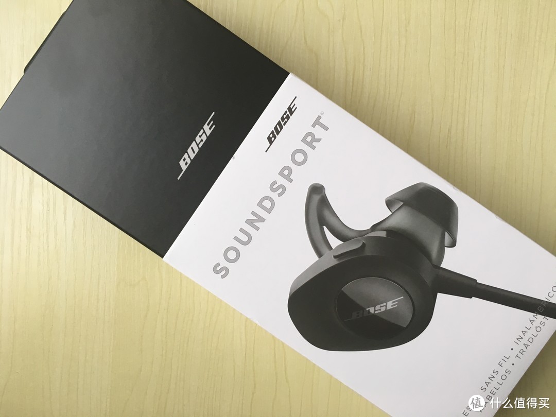 #原创新人##晒单大赛#BOSE SoundSport wireless 无线蓝牙耳机 开箱