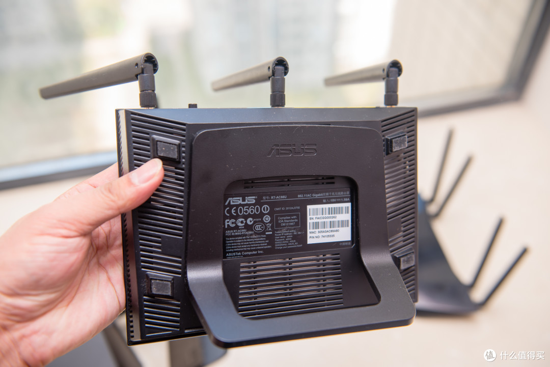 #晒单大赛#华硕AC68U/AC66U/B1/网件R7000路由器 信号对比测评+刷梅林+访问公网等设置