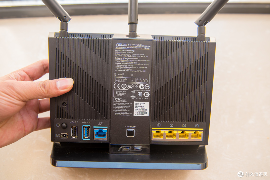 #晒单大赛#华硕AC68U/AC66U/B1/网件R7000路由器 信号对比测评+刷梅林+访问公网等设置