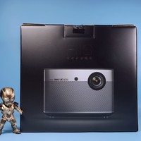 极米 H1S 无屏电视外观展示(幕布|配色|机身|材质|开关)