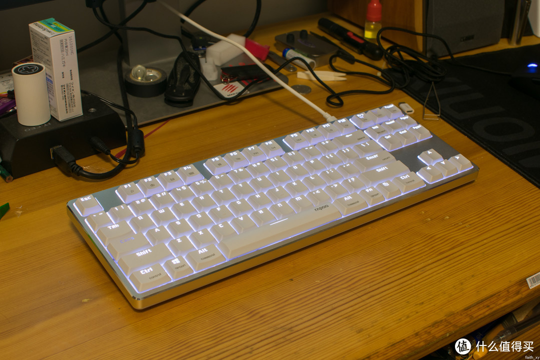MAC/WIN通吃，RAPOO 雷柏 MT500 键盘 开箱