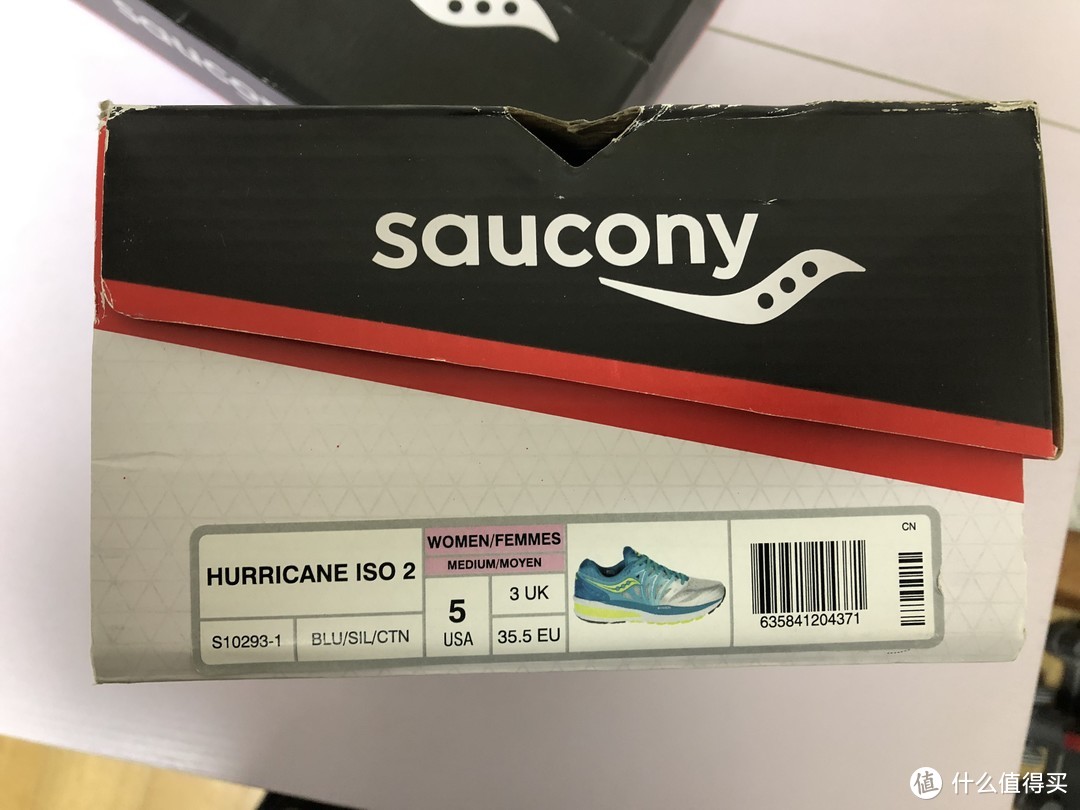 #晒单大赛#神价格入手Saucony 索康尼 Hurricane ISO 2 女款跑鞋