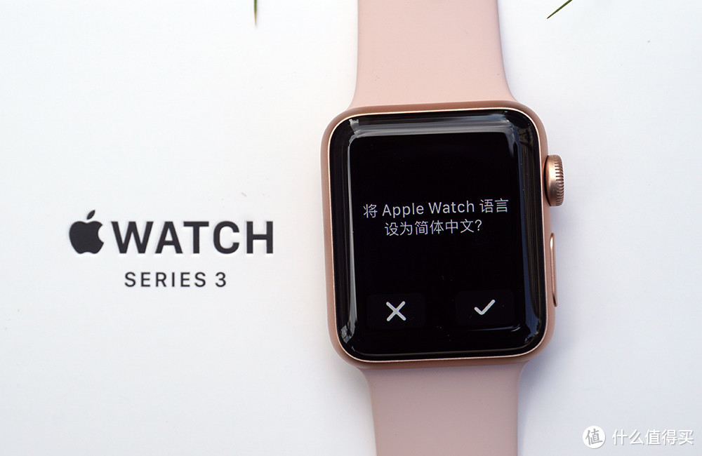 送给媳妇的生日礼物，Apple 苹果 Watch Series 3 智能手表