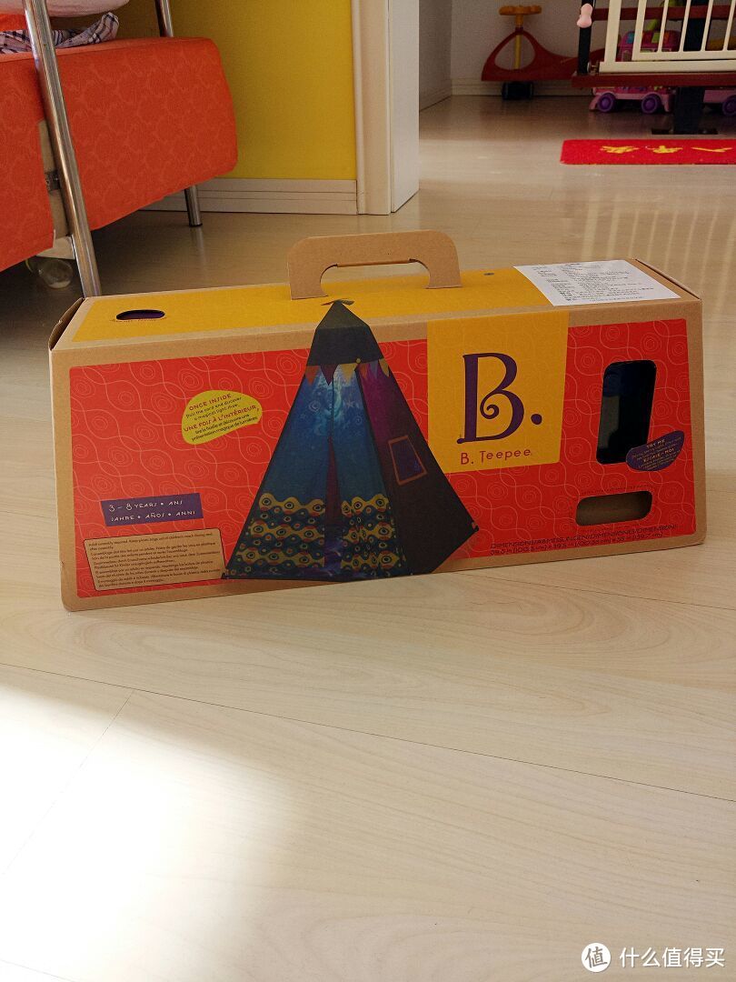 #原创新人#B.Toys 比乐 印第安帐篷 开箱使用报告