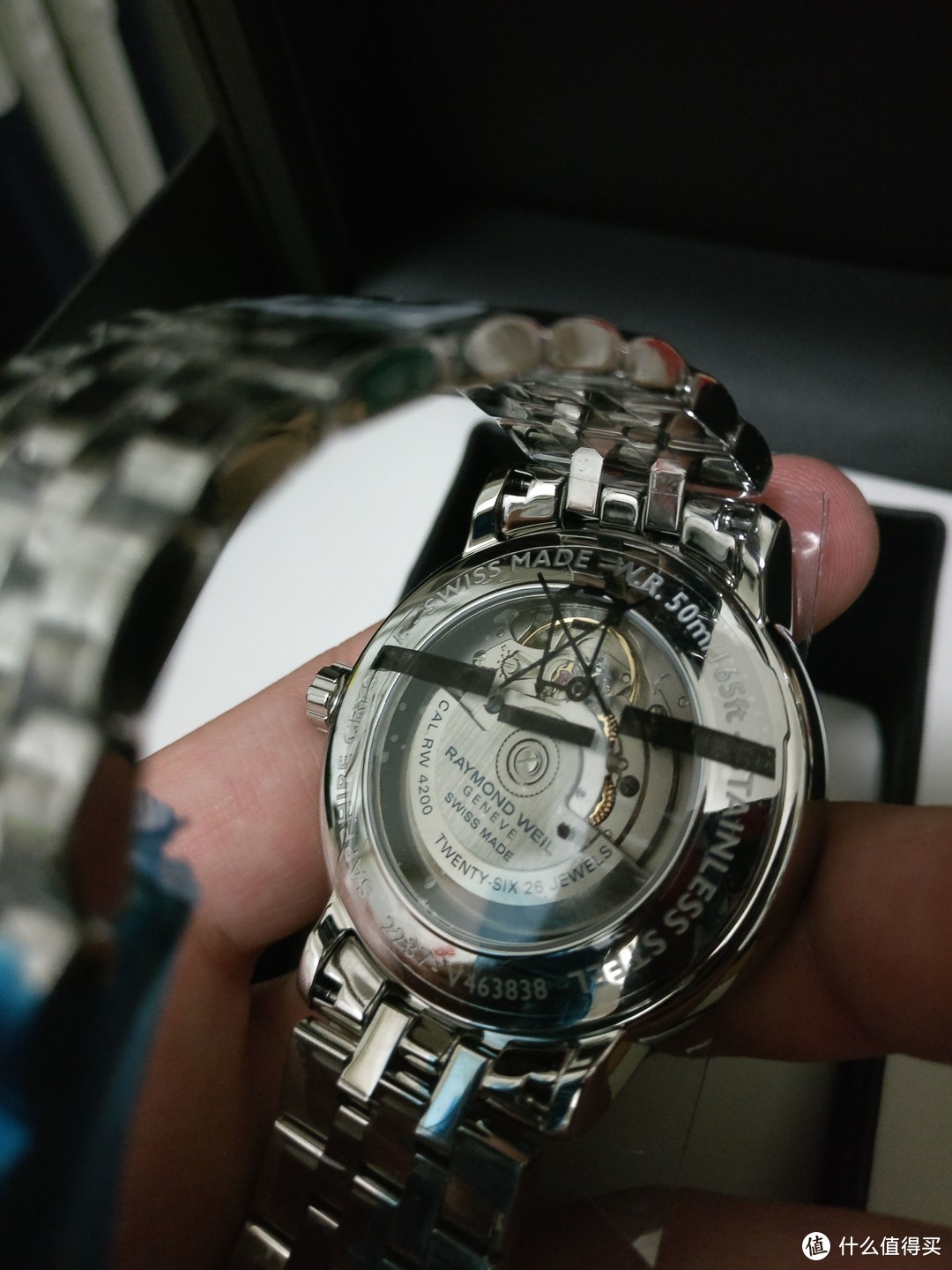 #原创新人#RAYMOND WEIL 蕾蒙威 MAESTRO系列 2237-ST-20001 男士机械表 开箱