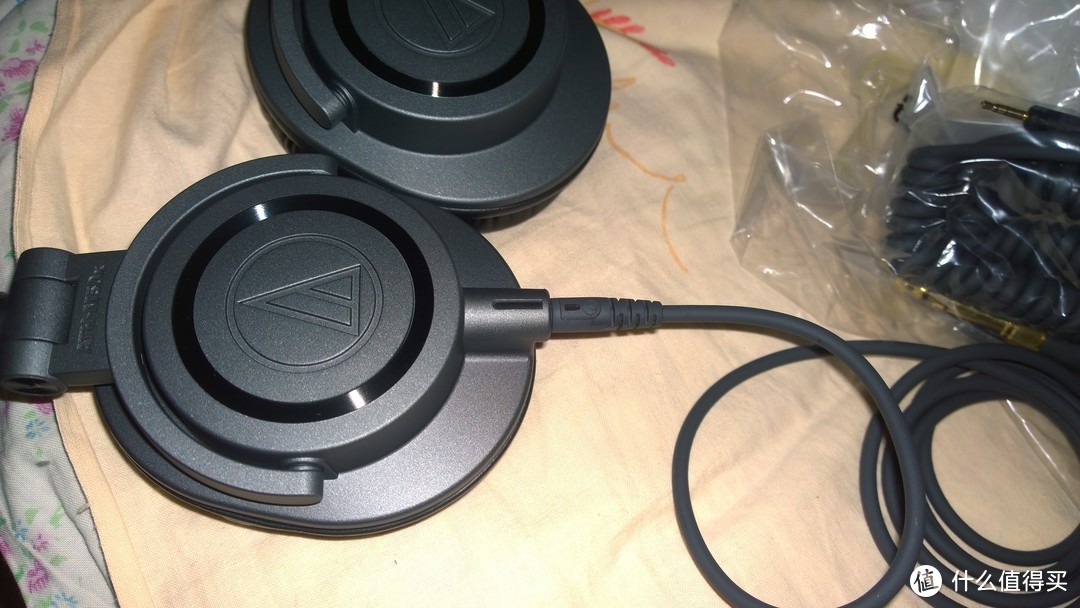 audio-technica 铁三角 M50X 哑光黑 限定耳机 开箱+小细节