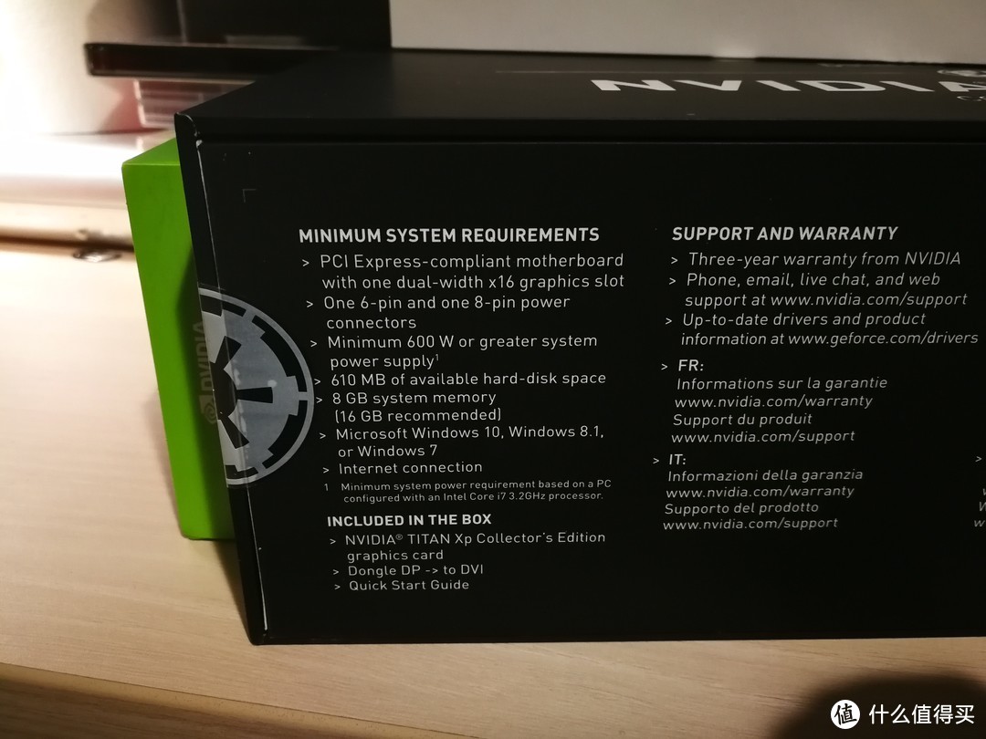 #本站首晒#核弹典藏版x2：英伟达 NVIDIA Titan Xp Star Wars Collector’s Edition 开箱！