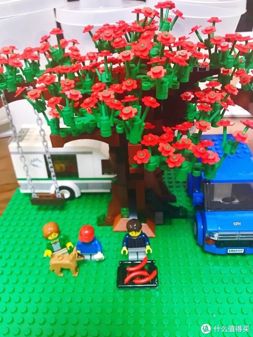 乐高 MOC 一颗红花树