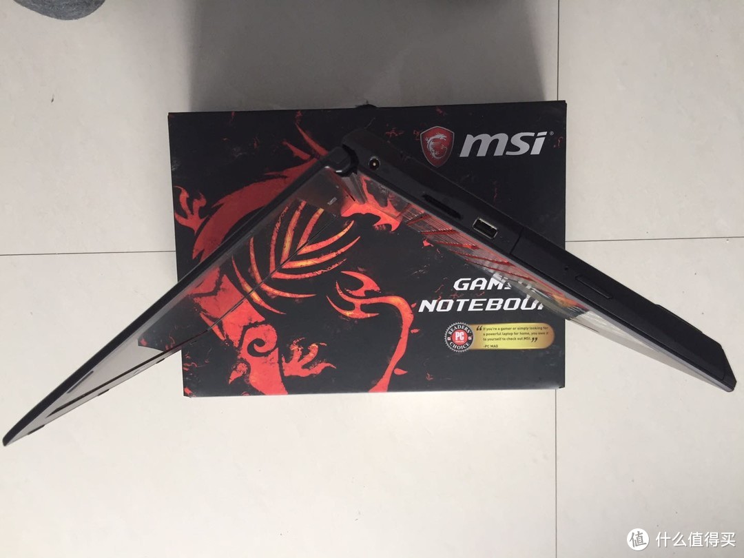 #原创新人#MSI 微星 GL62VR 7RFX-1017CN 笔记本电脑 晒单测评