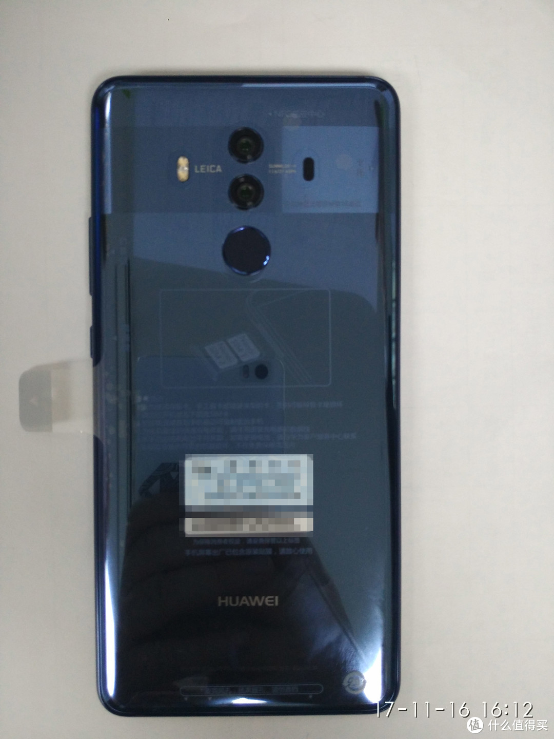 宝石蓝的精致— HUAWEI 华为 Mate 10 Pro 6G+128G开箱